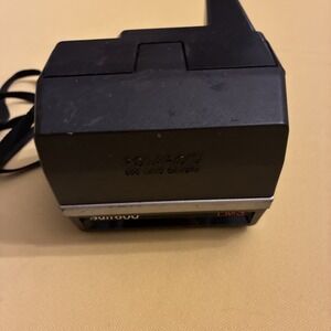 Vintage Polaroid Sun 660 Autofocus 600 Instant Camera w/ Strap Was Working